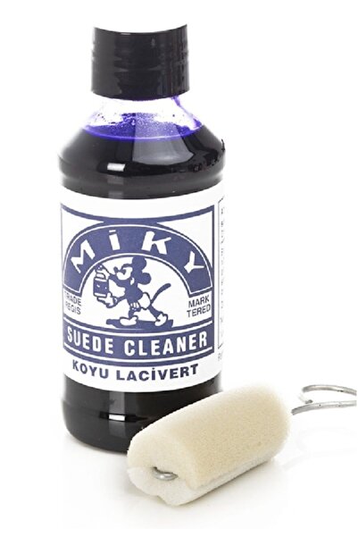 Genel Markalar Süet Nubuk Likit Ayakkabı Bakım Boyası 100ml Koyu Lacivert