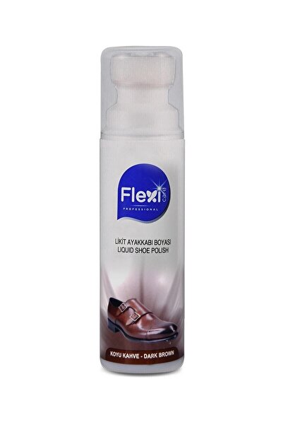 FLEXİCARE Likit Ayakkabı Boyası 75 Ml Koyu Kahverengi
