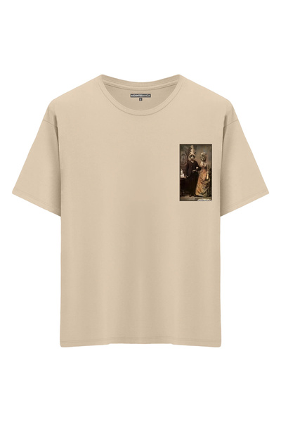 Mounte Bianca Unisex oženjeni gospodin - Oversize kroj T-shirt