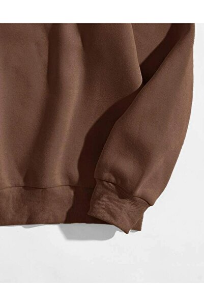 FAVORİST Суитшърт с кръгло деколте Life Violet