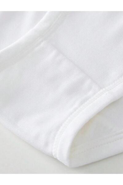 MADALİNA Set de 5 chiloți albi pentru băieți - 100% bumbac