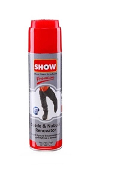 SHOW Gri Süet Nubuk Sprey Boya 250 ML. SH5678