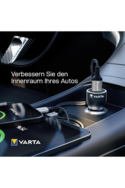 Varta Arac içi çakmaklık Şarj Aleti 45W Car Charger