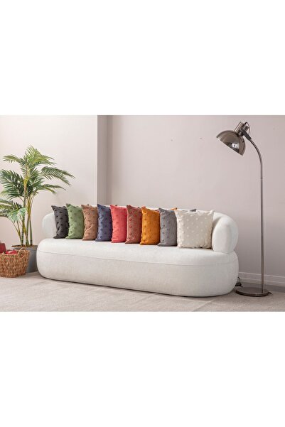 dekomall home & living Perna de in albastru - Buline, 35x50 cm