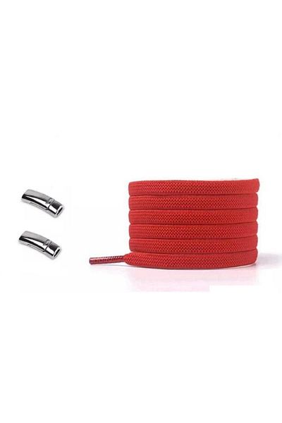 bağcık ayakkabı New Model Red Magnetic Elastic Shoes - With Lace Clip