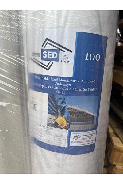 Çatıser Tyvek Dorvent Wabis 100 Gr. Çatı Cephe Örtüsü 80m2/rulo 3 Layer