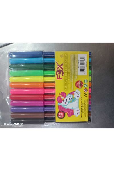 FC X Su Bazlı Keçeli Kalem 12 Li