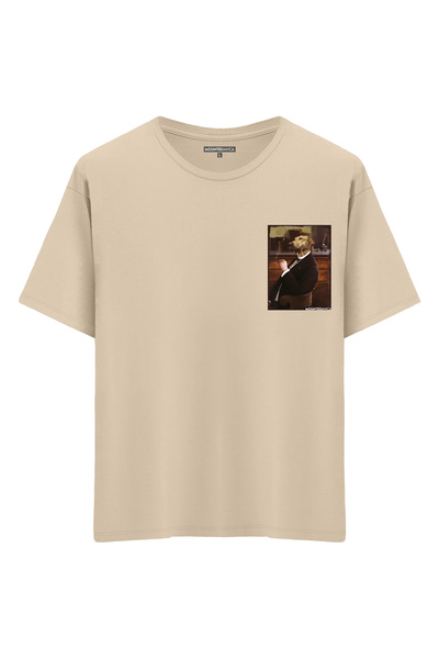 Mounte Bianca Unisex Signor Societa - Oversize kroj T-shirt