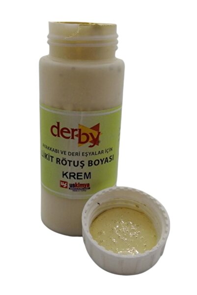 Derby Likit Ayakkabı Boyası 100ml + Telli Sünger 1 Adet