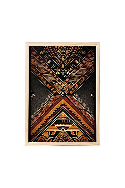 KAYNOCK Африкански етнически дизайн D15 Плакатна живопис