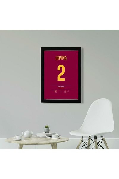 KAYNOCK Kyrie Irving, Cleveland Cavaliers, baschet, pictură poster Nba