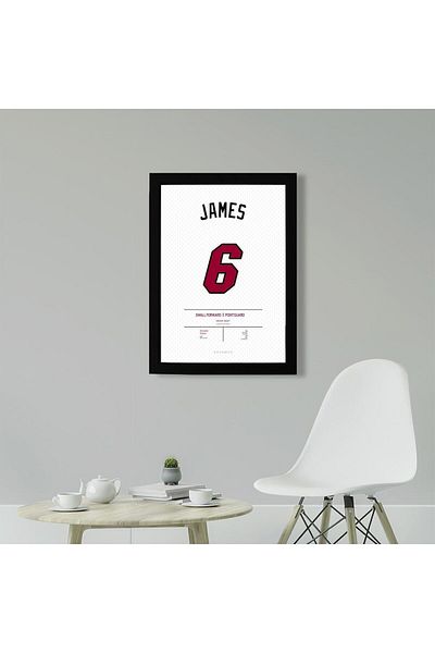 KAYNOCK Lebron James Miami Heat, baschet, pictură poster Nba