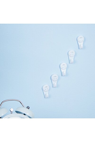 Home Box Hard Wall Hooks - Set of 5
