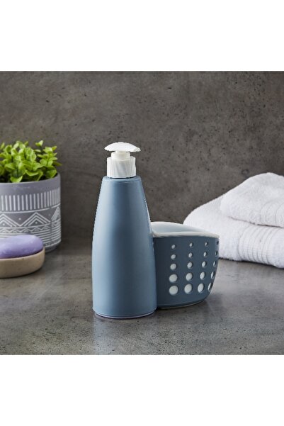 Home Box موزع صابون أغاسي مع حامل - 16X7X19 سم