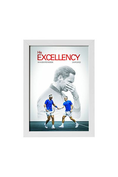KAYNOCK Roger Federer Excelența, Tenis, Poster Pictură Design Digital Pictură