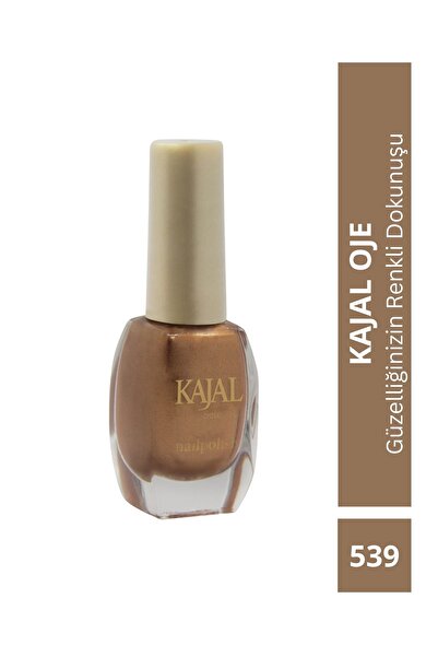 KAJAL Bronz Kahverengi Oje - Bronze Brown Nail Polish - No: 539