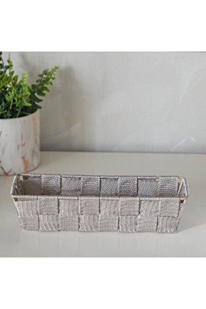 Home Box Strap Basket - 24x8x6 cm
