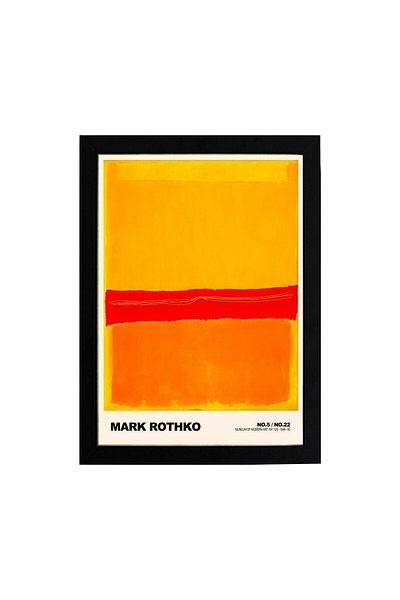 KAYNOCK Mark Rothko No.5/no.22, Modern, Artă Contemporană, Poster Pictură Design Digital