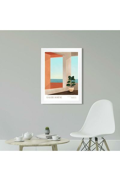 KAYNOCK Boemia Maroc 2, Modern, Artă Contemporană, Artă, Poster Pictură Design Digital Pictură