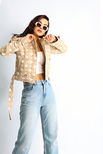 SahraAfra Flora Women - Къса яке с капитонирана подплата