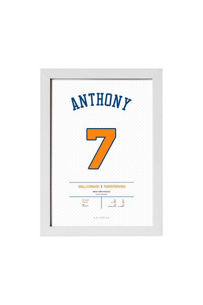 KAYNOCK Carmelo Anthony, New York Knicks, baschet, pictură poster Nba