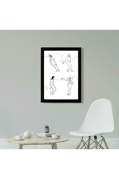 KAYNOCK Michael Jackson, Pictură Poster Muzică, Muzică, Pictură Poster Pictură Design Digital