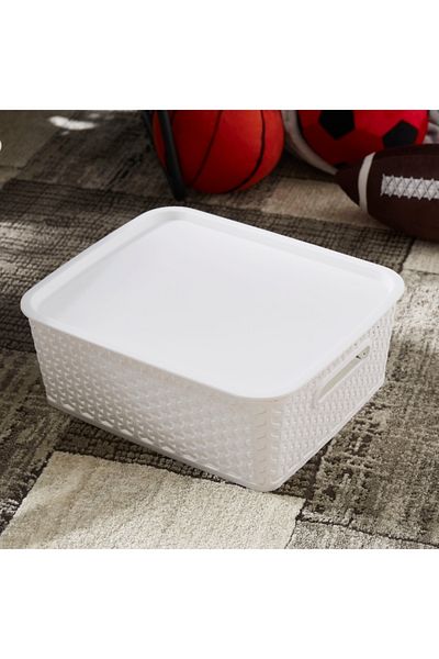 Home Box Spectra Royal Basket with Lid - 14 cm