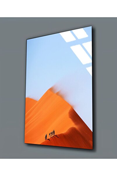 Harikabirev HARİKABİREV | STICLA INRUPATĂ (TEMPERATĂ) TABLOA MONTANĂ DE NISI DE DESERT 1 | TMTEKLİ