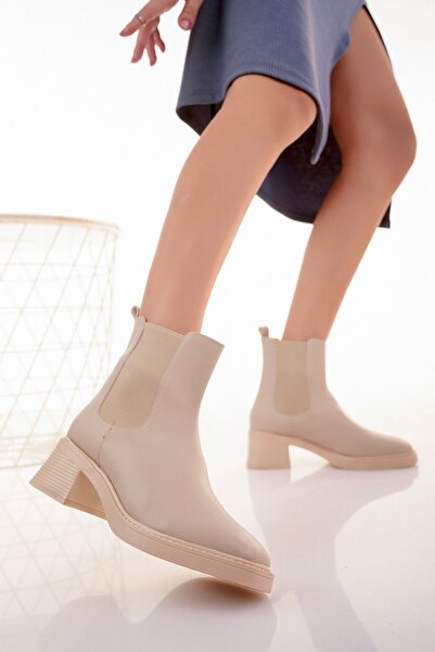 meyra'nın ayakkabıları Dámské - tělové boty s tupou špičkou