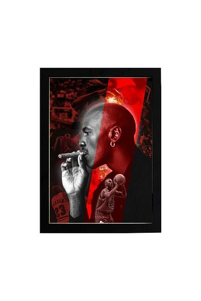KAYNOCK Majesty, Michael, Chicago Bulls, Basketbol, ​​Poster Tablo