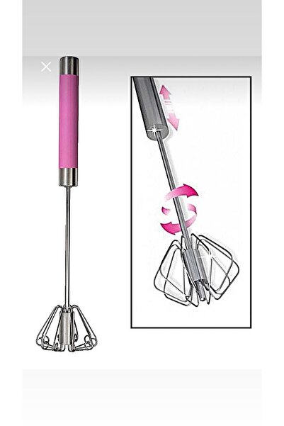 paris dünyası Metal Color Pressure Whisk (Sold Single Product)