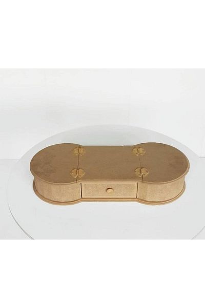 Altınyapı Hobi Market MDF UNPAINTED WITH DRAWER COVER