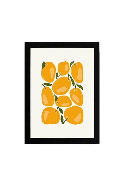 KAYNOCK Fruits Market, Fruit, Minimal, Home Decoration, Kitchen Cafe Decoration Poster Painting