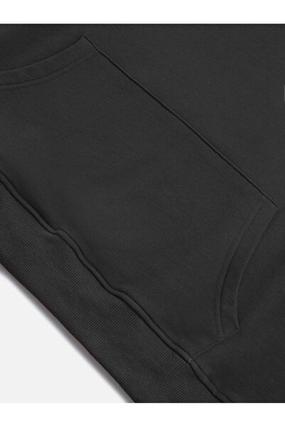 Mad&Calf Κόκκινο φούτερ με στάμπα 8 μπάλας Unisex Oversize με κουκούλα Fleece