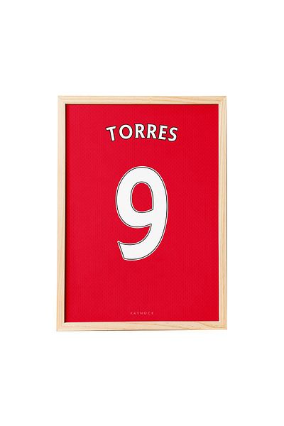 KAYNOCK Fernando Torres Forma Poster Tablo