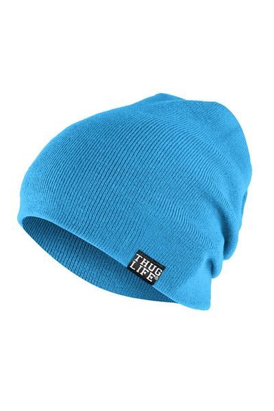 Thug Life Knitwear Beret Turquoise