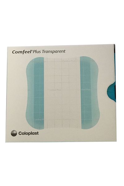 Coloplast Comfeel Plus Transparent (Transparent) 10X10Cm Hydrocolloid Wound Cover (1 Pc) 335330