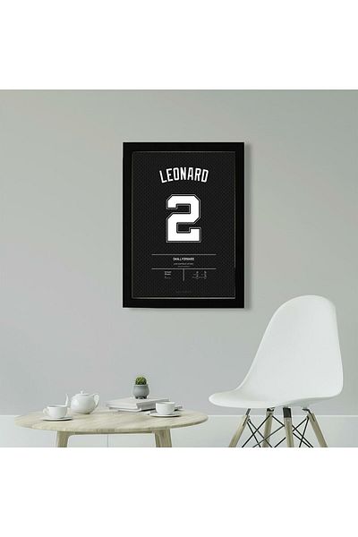 KAYNOCK Kawhi Leonard, San Antonio Spurs, Basketball, Nba Poster Painting