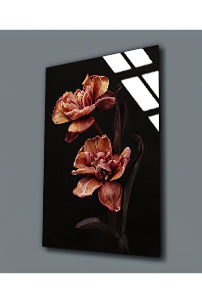 Harika bir ev HARİKABİREV | PICTURĂ FLORĂ DE IRIS PE STICLA INTRACTABILĂ (TEM...