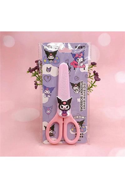 BLA GROUP Pink Kuromi - 3D Scissors, Figured, Cute and Colorful Sticker