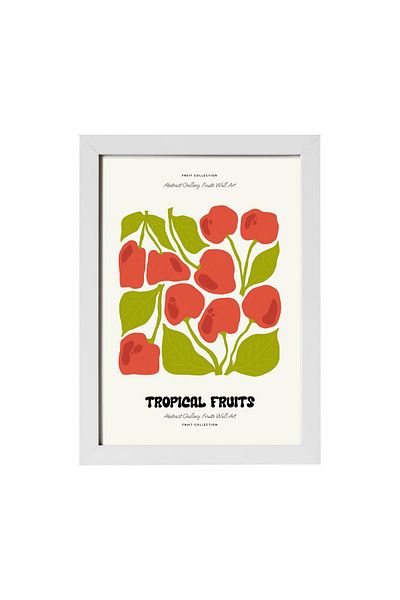 KAYNOCK Cireșe, Fructe, Minimalist, Decorare pentru casă, Bucătărie Cafenea Decorare Poster Pictură