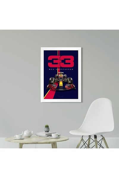 KAYNOCK Max Verstappen, Formula 1, F1, Red Bull, Set de picturi, Poster Painting Design digital