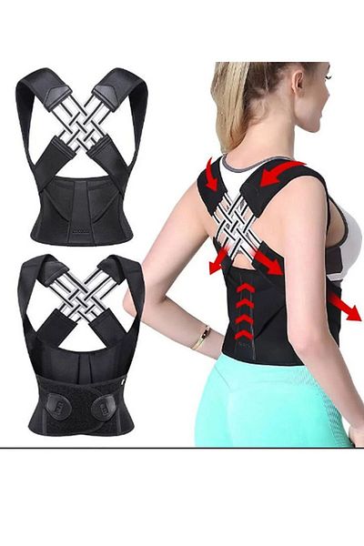 Ankaflex Unisex Medical Upright Durus Corset Women Men Anti-Humpback Corset Shoulder Waist Back Corset