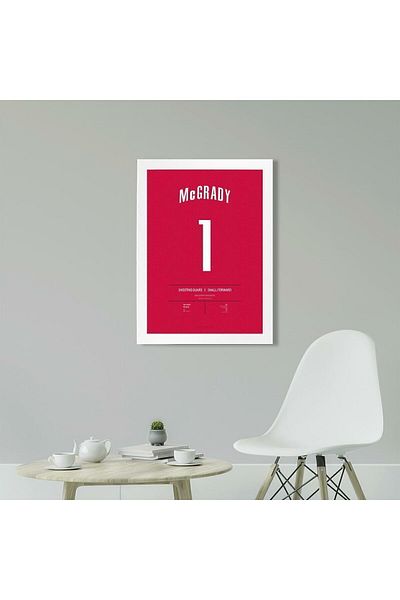 KAYNOCK Tracy Mcgrady, Houston Rockets, baschet, pictură poster Nba