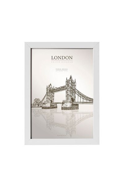 KAYNOCK Tower Bridge, Londra, Poster Painting Digital Design Painting