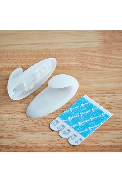 3M Command Medium Bath Hook - Set of 2