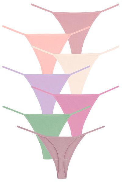 Dominant Цветни меки прашки Дамски панталон Satisfaction Multiplication от 7 части