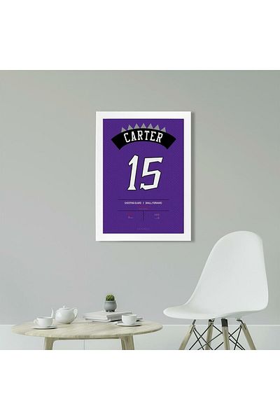 KAYNOCK Tricou Vince Carter, Toronto Raptors, Nba, Baschet, Pictură Poster