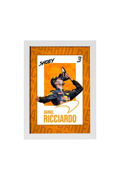 KAYNOCK Daniel Ricciardo, Mclaren, Formula 1, F1 Poster Painting