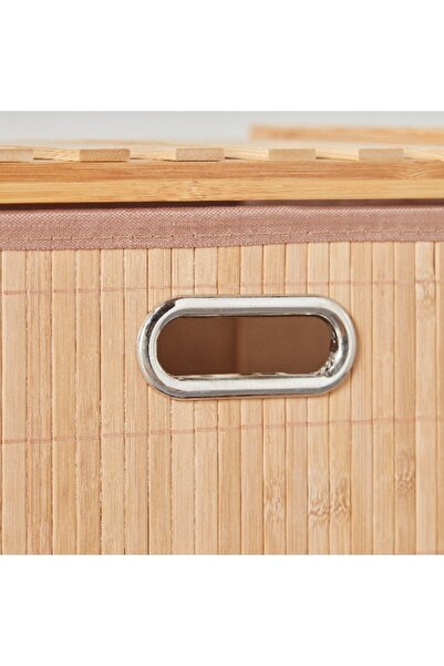 Home Box خزانة حمام ناتورا بامبو ذات درجين